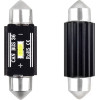AMiO �������� ����������� 36mm 12/24V 3,1W 5600K 1LEd Ultra Bright CAN-Bus Festoon (�����) - 2 ���. - (02442)