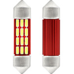 AMiO �������� ����������� 36mm 12V 5.600K 12xSmd 4014 Led CAN-Bus - 2 ���. - (01632)