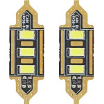 AMiO �������� ����������� 36mm 12V 5.600K 3xSmd 5730 Led - 2 ���. - (01449)