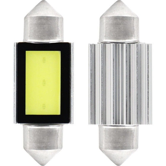 AMiO �������� ����������� 36mm 12V 5.600K Cob Led CAN-Bus - 2 ���. - (01639)