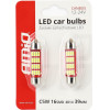 AMiO �������� ����������� 39mm 12V 5.600K 16xSmd 4014 Led CAN-Bus - 2 ���. - (01633)