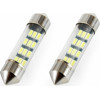 AMiO �������� ����������� Standard Festoon C5W 36mm - 12V - 0,5W - 5600K - 12LEd (�����/�����) - 2 ���. - (01090)