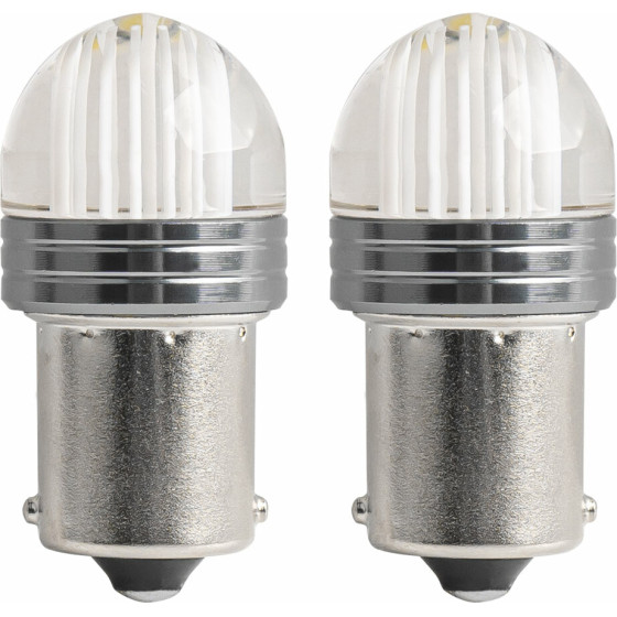 AMiO �������� Led P21W 12V 6.000K 500lm 9SMd x 2835 ���������� - 2���. - (02953)