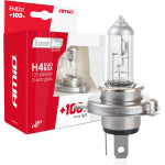 AMiO H4 12V 60/55W P43t Lumitec Silver �������� +100% Up To 25m - 2 ���. - (01402)