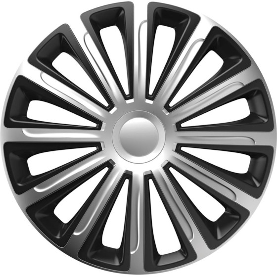 AMiO ���� 14 Inch Hubcap Trend Silver Black - 1 ���. - (11701)