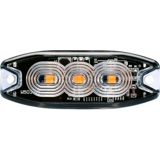 AMiO ������� 12/24V 8x3x0,9cm ��������� 3LEd 9W (3x3W) R65 R10 - 1 ���. - (02297)