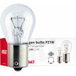 AMiO P21W 24V 21W BA15s ���������� �������� ����� 10���. - (01006)
