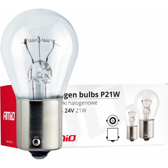 AMiO P21W 24V 21W BA15s ���������� �������� ����� 10���. - (01006)