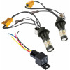 AMiO PY21W 12V BAU15s Drl 2 �� 1 �����/��������� CAN-Bus 2x96 Smd 3014 2���. - (02451)