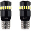 AMiO T10 W5W 12/24V CAN-Bus Led 18xSMD3014 +1xSmd ����� 2���. - (02446)