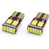 AMiO T10 W5W 12V 2,2W Led CAN-Bus 18xSMD4014 ����� 5600K 12x23mm 2���.