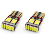AMiO T10 W5W 12V 2,2W Led CAN-Bus 18xSMD4014 ����� 5600K 12x23mm 2���.