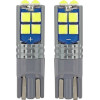 AMiO T10 W5W 12V W2,1x9,5d ����� 10SMDx3030 (������� - CAN-BUS) 2���. - (02447)