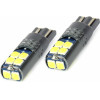 AMiO T10 W5W 12V W2,1x9,5d ����� 10SMDx3030 (������� - CAN-BUS) 2���. - (02447)