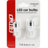 AMiO T10 W5W 12V W2,1x9,5d ����� 5.600K 1SMd Hp (�������) 2���. - (01624)