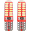 AMiO T10 W5W 12V W2,1x9,5d ����� 5.600K 24SMDx3014 ��������� (������� - CAN-BUS) 2���. - (01444)