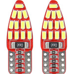AMiO T10 W5W 12V W2,1x9,5d ����� 5.600K 24SMDx3014HP (������� - CAN-BUS) 2���. - (01285)