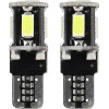 AMiO T10 W5W 12V W2,1x9,5d ����� 5.600K 5SMDx5730 (������� - CAN-BUS) 2���. - (01628)