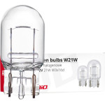 AMiO W21W (T20) 12V 21W W3x16d (������� �������) �������� - 10 ���. - (02551)