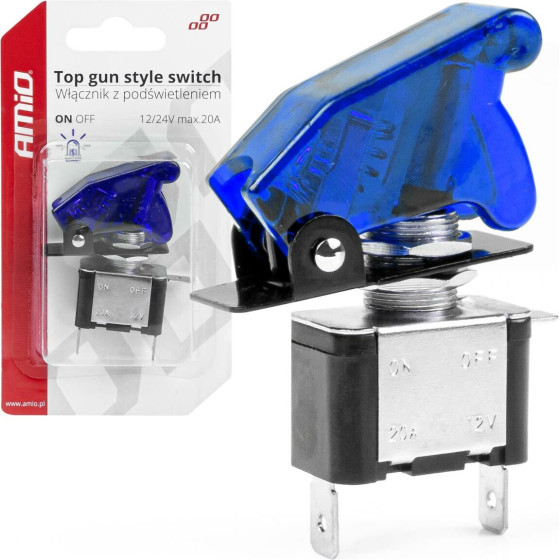 AMiO ��������� ����������� ����� 2 ������ �� ���� ������ & ��� Led 12-24V �mio - 1 TEM. - (03096)