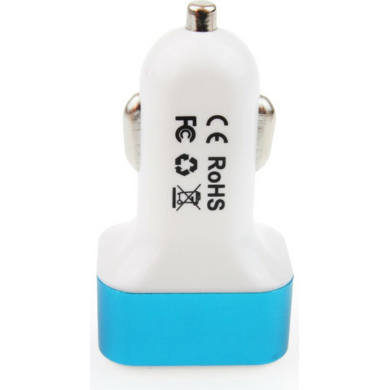 AMiO ��������� �������� �� 2 ����� Usb 12/24V 3000mA (1�, 2�) ��� ������� ����������� ��� ���������� - 1 ���. - (01028)