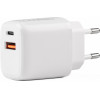 AMiO ��������� ������� �� ������� ����� �� 2����� USB/USB-C 220V 20W 5V/3A, 9V/2A, 12V/1,5A ������ PRO-09 - 1 ���. - (02935)