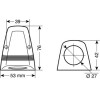 Lampa ���� ���� ��� ������ ��� 53x76mm - (39008)