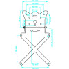Lampa ���� �������� ��������� ������� X-Plate �������������/�� ���� ��� ���� ����� -1���. - (90144)