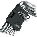 Lampa ����� (ALLEN) ������� ������� 9 �������� (1,5-2-2,5-3-4-5-6-8-10mm) ������-������� (CRV) - (66003)