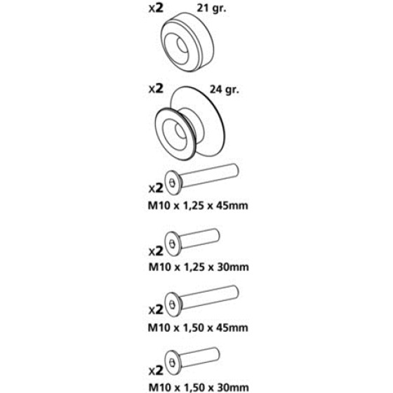 Lampa ����� �������� ������� 10mm ������ - (90343)