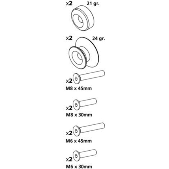 Lampa ����� �������� ������� 6/8mm ����� - (90336)