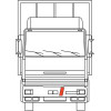 Lampa ����������� ����������� ������� �� ����� ���������� 120x307mm - 1 ���. - (RA7104)