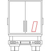 Lampa ����������� ����������� ����� �� ������� ���������� 120x307mm - 1 ���. - (RA7105)