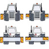 Lampa ����������� ���� �� ����� ���������� �������/��������� 565x280mm - 2 ��� - (RA4051MA)