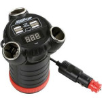 Lampa ���������� �������� 12/24/36V ������� �� 4 USB+���������� Multi Power Cup �� ������� 80cm - (38926)