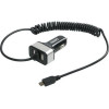 Lampa ���������� �������� 12/24V �� 2 Usb ��� ������� �������� Micro Usb - (38874)