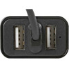 Lampa ���������� �������� 12/24V �� 2 Usb ��� ������� �������� Micro Usb - (38874)