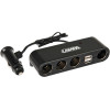 Lampa ���������� �������� �� 4 �������� ��� �������� ��� 2 ����� Usb 12/24V - (39024)