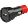 Lampa ���������� �������� UNI-Tech 12/32V �� 1 Usb 2400mA Fast Charger - (38879)
