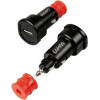 Lampa ���������� �������� UNI-Tech 12/32V �� 1 Usb 2400mA Fast Charger - (38879)