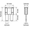 Lampa ��������� �� ������� ��� 10���. MICRO-Due 12/32V - (70081)