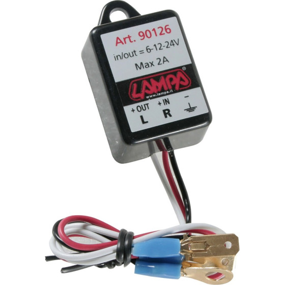 Lampa ����������� ������ (FLASHER) ��� Led 6-12-24 V Max 2A - (90126)