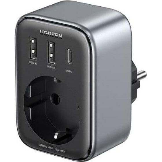 Ugreen Socket 4 in1 Gan CD314 90613 - (CD314/90613)