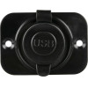 Lampa ����� Usb �� ������ ��� 2 ����� Usb (A+C) 12/24V 3000mA 15W ����� Fast Charge - 1 TEM. - (39120)