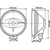 Lampa ��������� ANGEL-Eyes 12/24V H3 130W ������ - (72205)