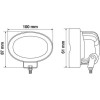 Lampa ��������� ����������� ����� ��� ���������� ��������� ����� (�����) WL-23 3LEd 9W 300lm 10-80V (100x87x61mm) ��� ����� ���� 1���. - (72278)