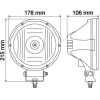 Lampa ��������� Mars 18W �� 1 Cree Led - (72320)