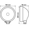Lampa ��������� Neptune 7 12/24V (H7 ����� ������� & �10 Led ������ - ���������� 180 mm) - 1 ���. - (72216)