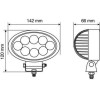 Lampa ��������� WL-4 24W 1600LM 10/30V 8 Led 10-30V/21W 6.000K (142x120x66mm) ��� ��������� -1���. - (72312)