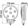 Lampa ��������� �������� ���������� WL-16 - 6 Led 18W 10-30V (137x116x42 mm) Basic Line - 1 ���. - (72330)